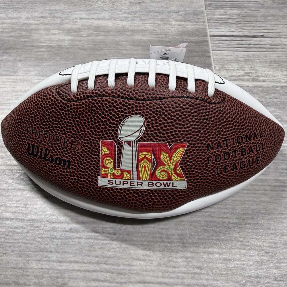Wilson "The Duke" NFL Super Bowl LIX‎ 59 Limited Edition Authentic Football NEW